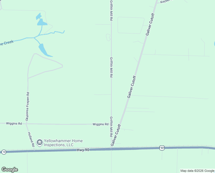 map of restaurants, bars, coffee shops, grocery stores, and more near 4854 Griffith Mill Road in Holt
