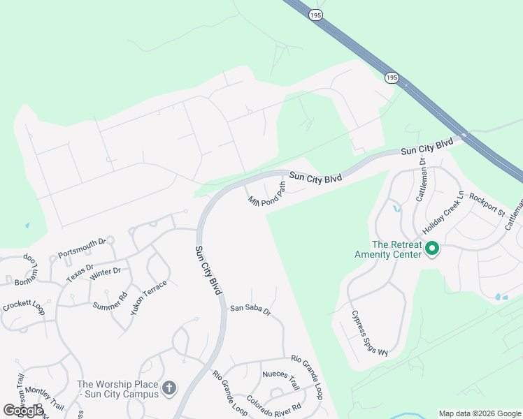 map of restaurants, bars, coffee shops, grocery stores, and more near 515 Mill Pond Path in Georgetown