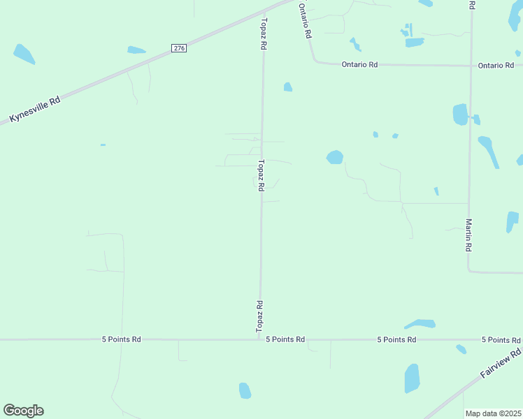 map of restaurants, bars, coffee shops, grocery stores, and more near 2355 Topaz Road in Cottondale