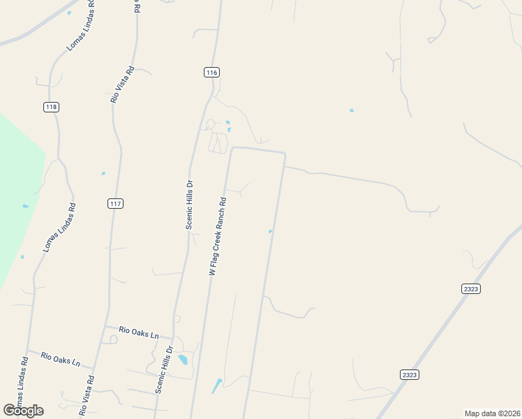 map of restaurants, bars, coffee shops, grocery stores, and more near 247 East Flag Creek Ranch Road in Llano