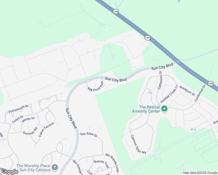 map of restaurants, bars, coffee shops, grocery stores, and more near 114 Granite Peak Cove in Georgetown