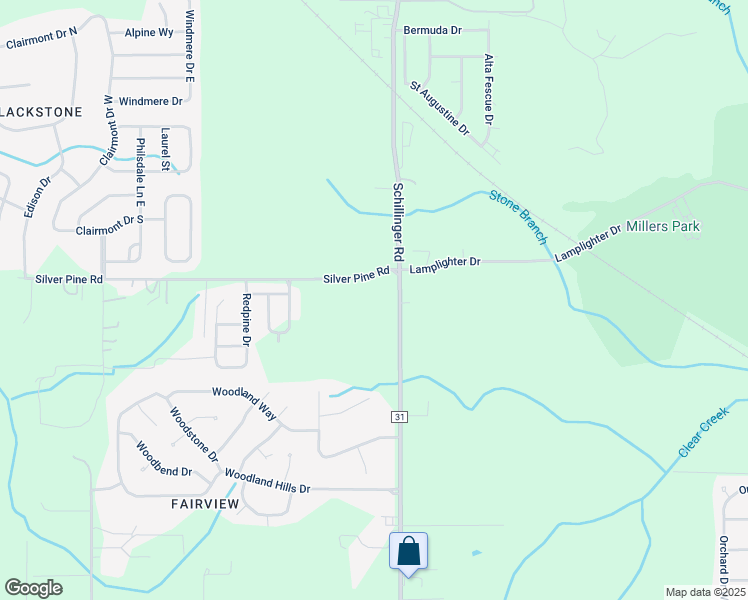 map of restaurants, bars, coffee shops, grocery stores, and more near 1961 Schillinger Road North in Semmes