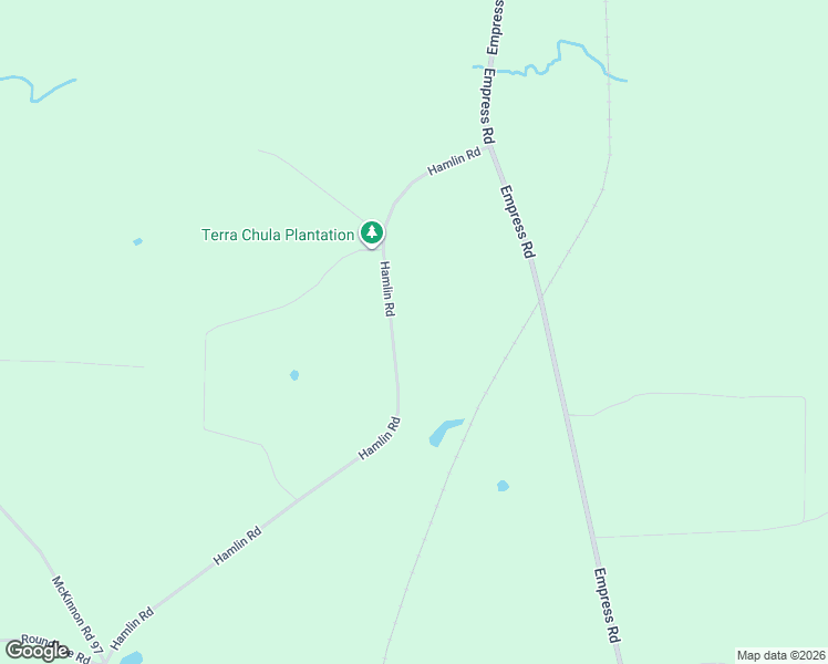 map of restaurants, bars, coffee shops, grocery stores, and more near 5050 Hamlin Road in Quitman