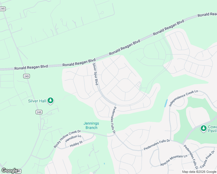 map of restaurants, bars, coffee shops, grocery stores, and more near 605 Benton Lane in Georgetown