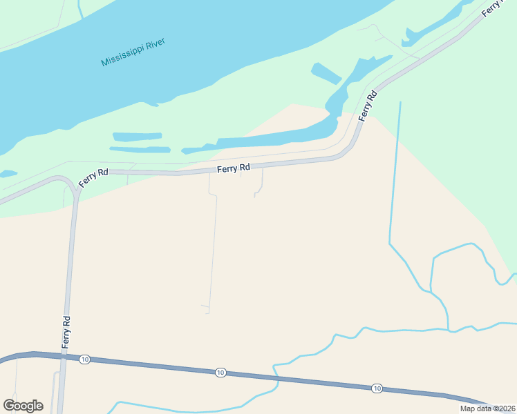 map of restaurants, bars, coffee shops, grocery stores, and more near 9666 Ferry Road in New Roads