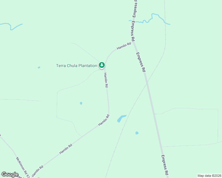 map of restaurants, bars, coffee shops, grocery stores, and more near 5050 Hamlin Road in Quitman