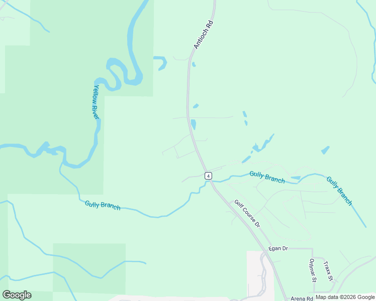 map of restaurants, bars, coffee shops, grocery stores, and more near 2030 Jerry Lane in Crestview