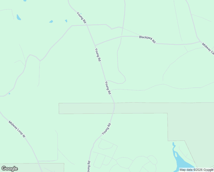 map of restaurants, bars, coffee shops, grocery stores, and more near Young Road in Polk County