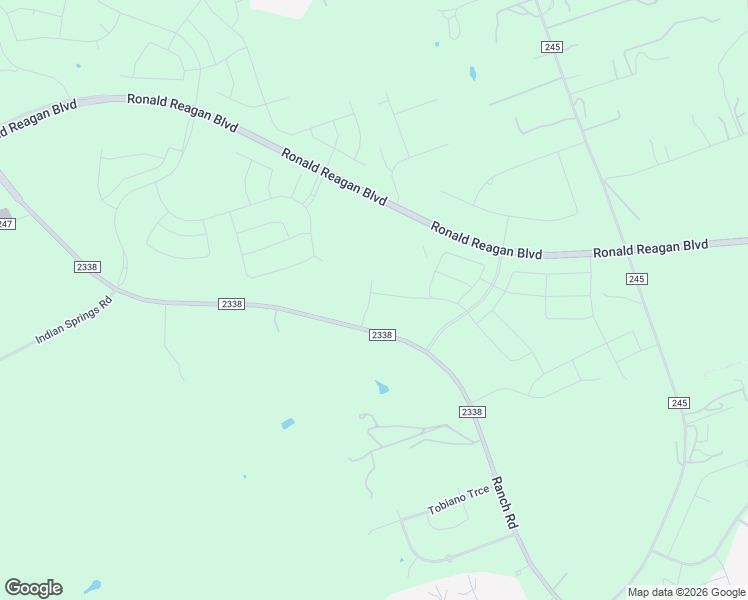 map of restaurants, bars, coffee shops, grocery stores, and more near 8400 Farm to Market Road 2338 in Georgetown