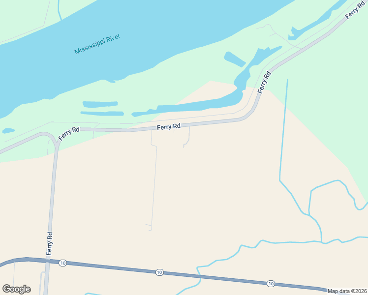 map of restaurants, bars, coffee shops, grocery stores, and more near 9666 Ferry Road in New Roads