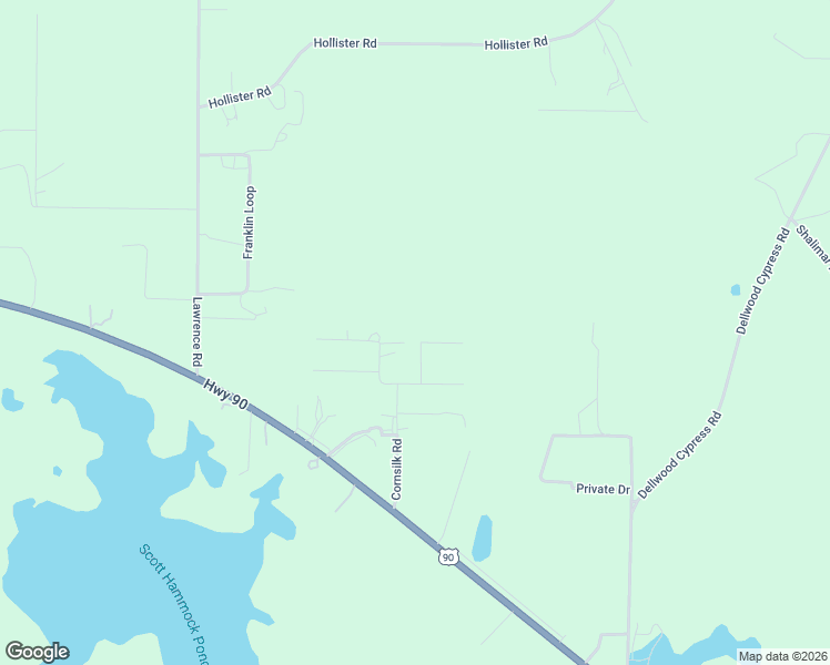 map of restaurants, bars, coffee shops, grocery stores, and more near 6100 Bolivia Lane in Marianna