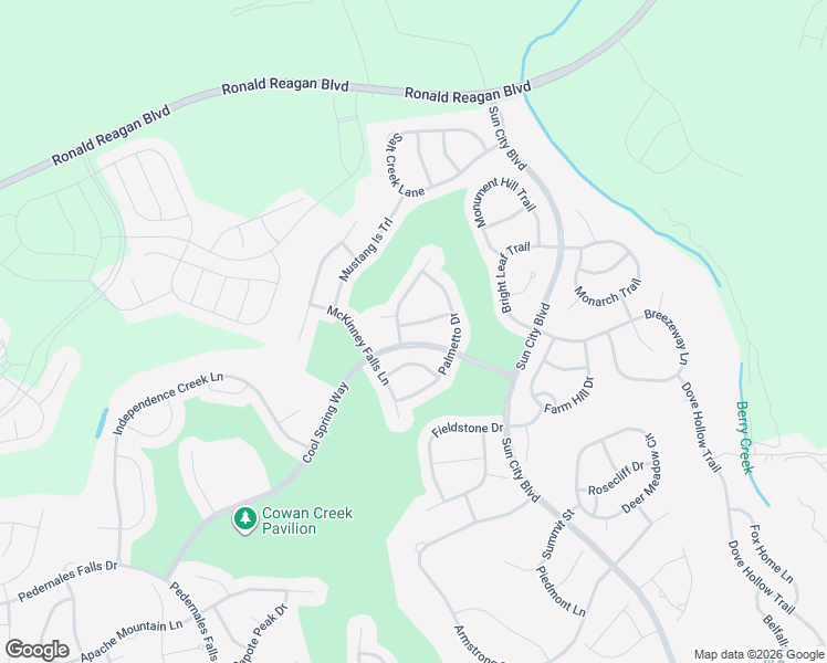 map of restaurants, bars, coffee shops, grocery stores, and more near 419 Fort Griffin Trail in Georgetown