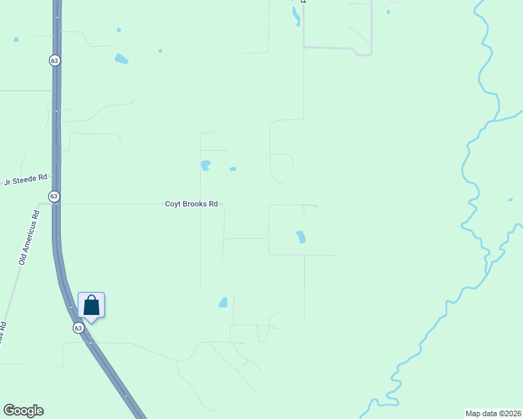 map of restaurants, bars, coffee shops, grocery stores, and more near 224 Coyt Brooks Road in Lucedale