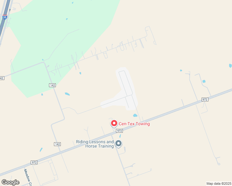 map of restaurants, bars, coffee shops, grocery stores, and more near Redondo Drive in Georgetown