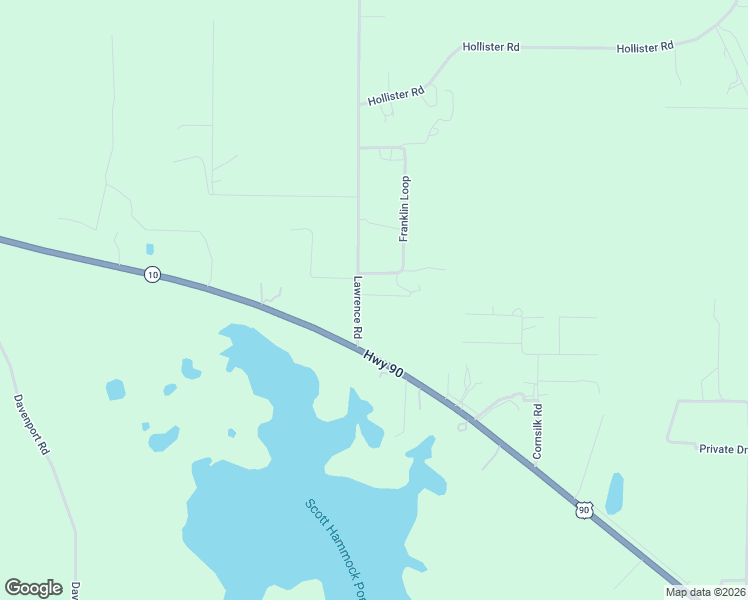 map of restaurants, bars, coffee shops, grocery stores, and more near 2350 Lawrence Road in Marianna