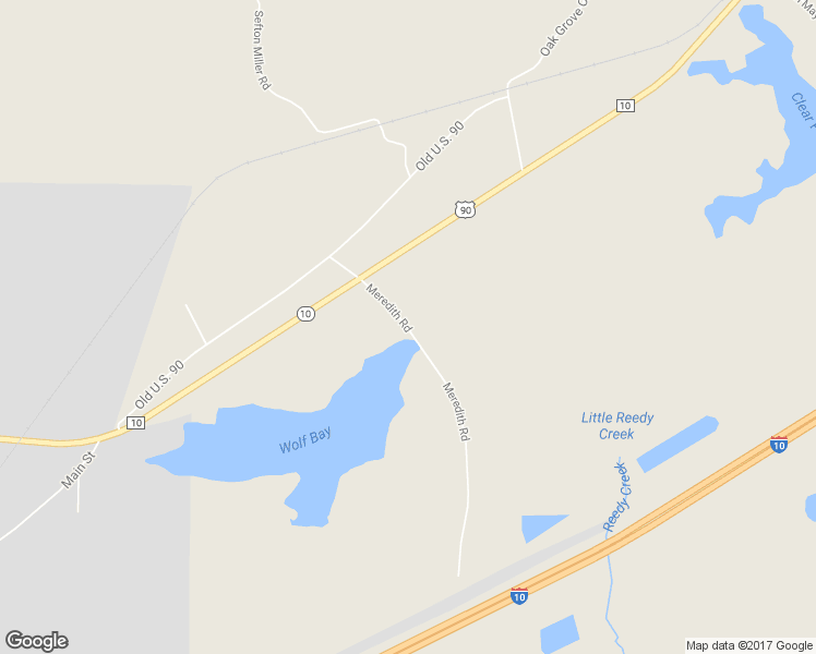 map of restaurants, bars, coffee shops, grocery stores, and more near 2815 Meredith Road in Ponce de Leon