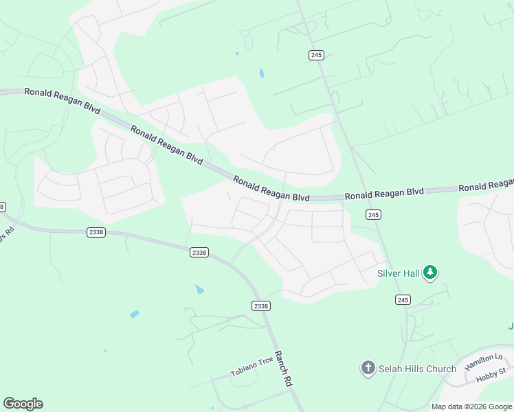map of restaurants, bars, coffee shops, grocery stores, and more near 901 County Road 245 in Georgetown