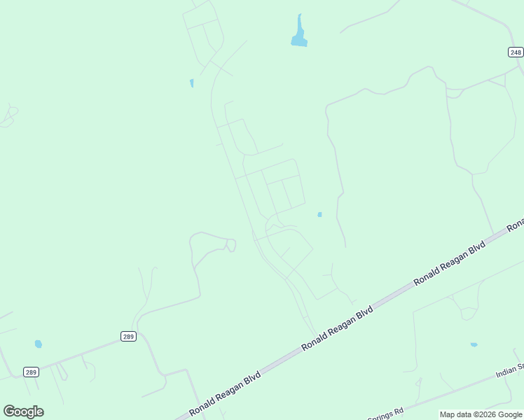 map of restaurants, bars, coffee shops, grocery stores, and more near 1185 County Road 289 in Georgetown