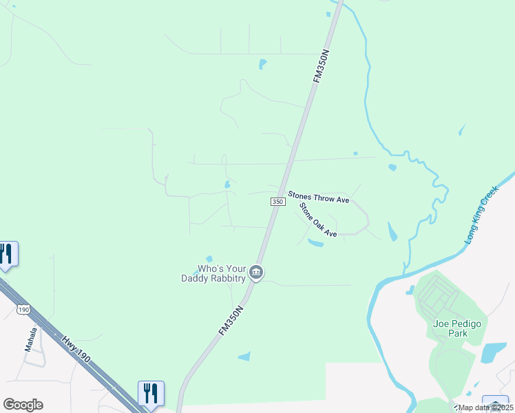 map of restaurants, bars, coffee shops, grocery stores, and more near 140 Pine Valley Drive in Livingston