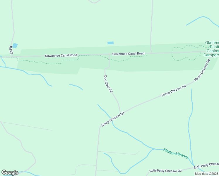 map of restaurants, bars, coffee shops, grocery stores, and more near 301-399 Doc Rider Road in Folkston