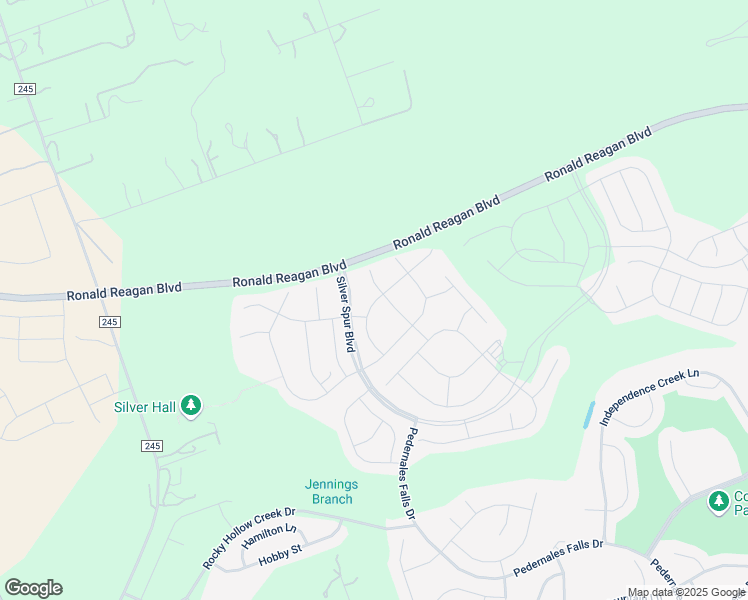 map of restaurants, bars, coffee shops, grocery stores, and more near 701 Benton Lane in Georgetown