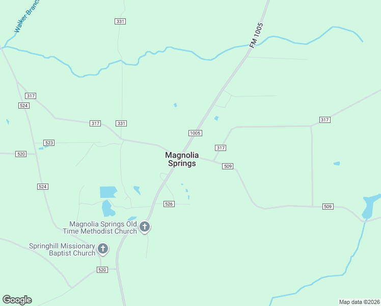 map of restaurants, bars, coffee shops, grocery stores, and more near 988 County Road 510 in Magnolia Springs