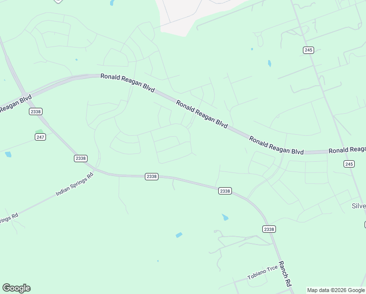 map of restaurants, bars, coffee shops, grocery stores, and more near 8600 Farm to Market Road 2338 in Georgetown