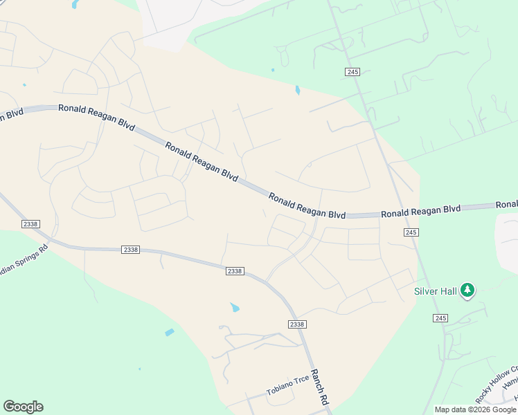 map of restaurants, bars, coffee shops, grocery stores, and more near 8400 Farm to Market Road 2338 in Georgetown