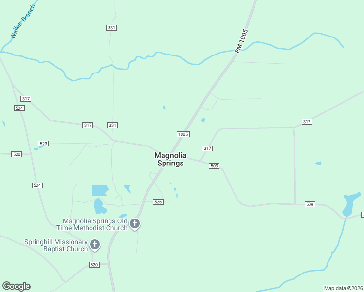 map of restaurants, bars, coffee shops, grocery stores, and more near 988 County Road 510 in Magnolia Springs