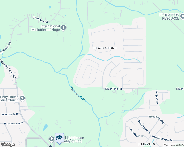 map of restaurants, bars, coffee shops, grocery stores, and more near 2236 Farrington Loop North in Semmes