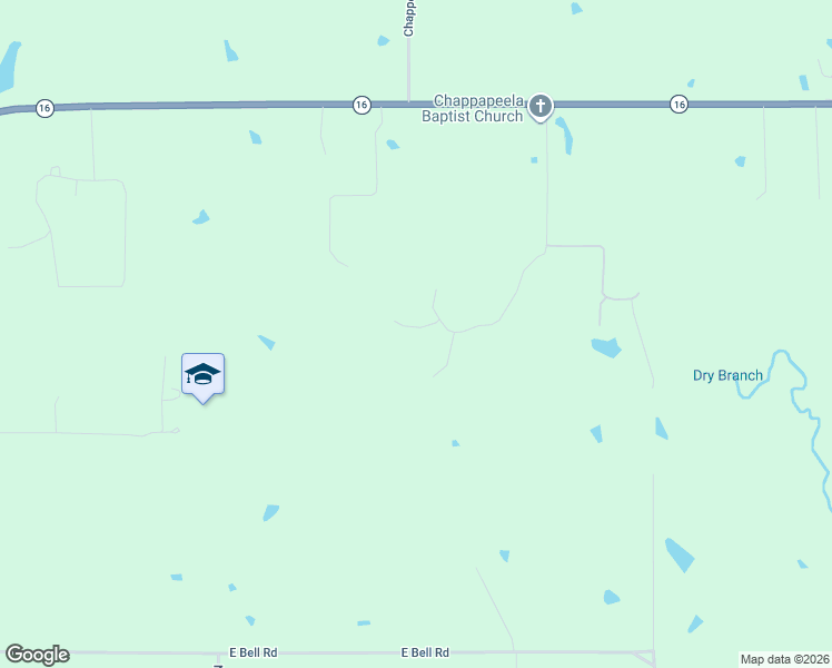 map of restaurants, bars, coffee shops, grocery stores, and more near 18250 Parker Lane in Amite City