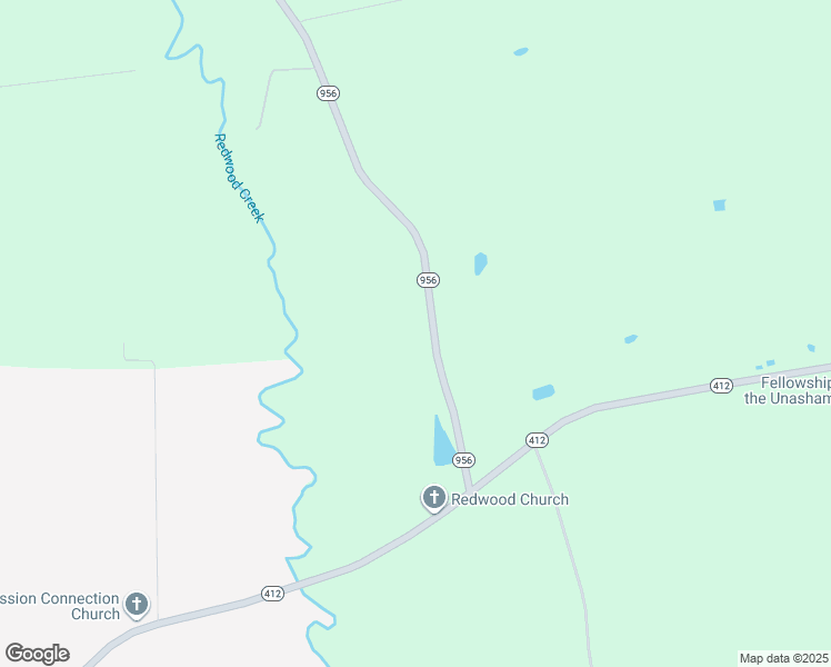 map of restaurants, bars, coffee shops, grocery stores, and more near 2187 Louisiana 956 in Ethel