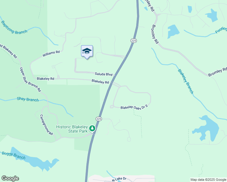 map of restaurants, bars, coffee shops, grocery stores, and more near 35203 Alabama 225 in Spanish Fort