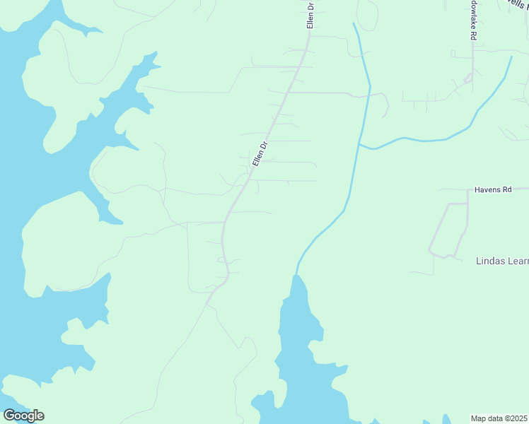 map of restaurants, bars, coffee shops, grocery stores, and more near 2320 Ellen Drive in Semmes