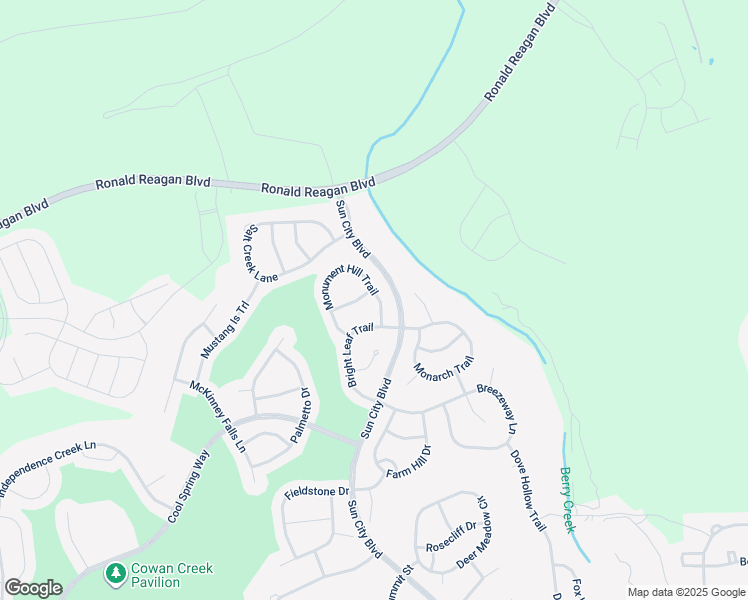 map of restaurants, bars, coffee shops, grocery stores, and more near 304 Monument Hill Trail in Georgetown