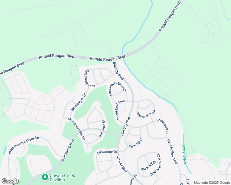 map of restaurants, bars, coffee shops, grocery stores, and more near 507 Copper Breaks Drive in Georgetown