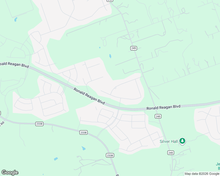 map of restaurants, bars, coffee shops, grocery stores, and more near 1130 Woodpark Lane in Georgetown