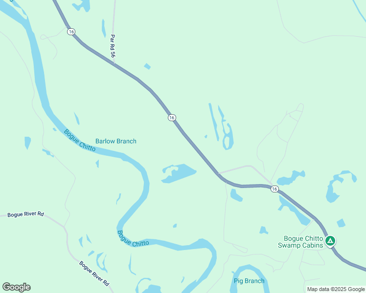 map of restaurants, bars, coffee shops, grocery stores, and more near 15001 Louisiana 16 in Franklinton