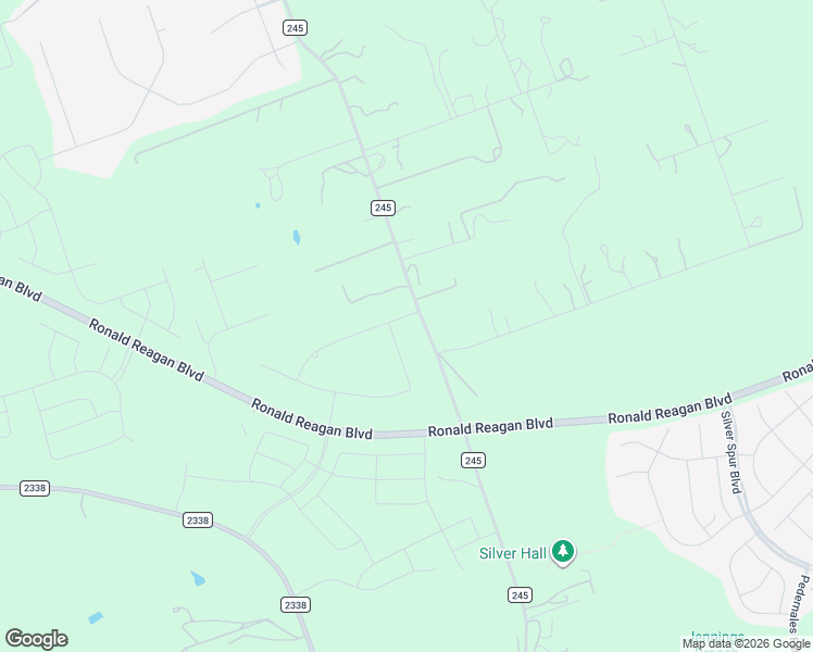 map of restaurants, bars, coffee shops, grocery stores, and more near 1105 Woodpark Lane in Georgetown