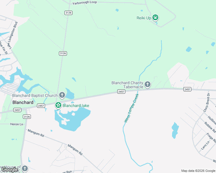 map of restaurants, bars, coffee shops, grocery stores, and more near 1915 Farm to Market Road 2457 in Livingston