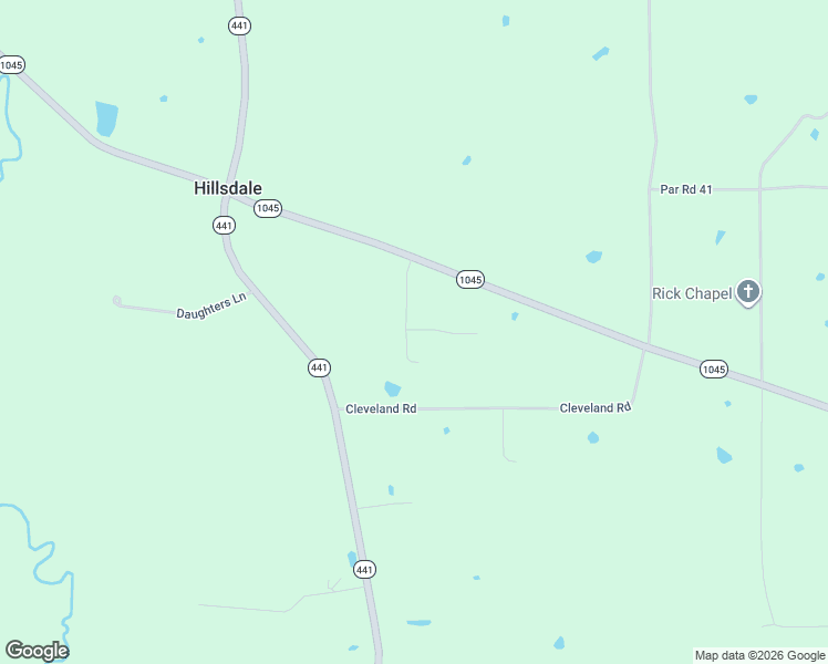 map of restaurants, bars, coffee shops, grocery stores, and more near 250 Par Road 44 in Amite City