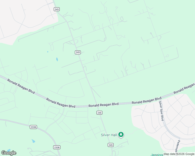 map of restaurants, bars, coffee shops, grocery stores, and more near 806 Jennings Branch Road in Georgetown