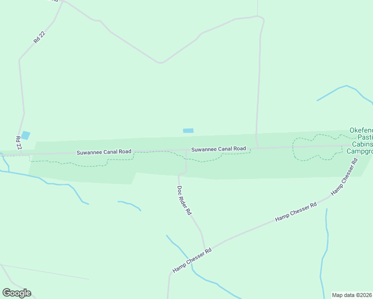 map of restaurants, bars, coffee shops, grocery stores, and more near 301 Doc Rider Road in Folkston