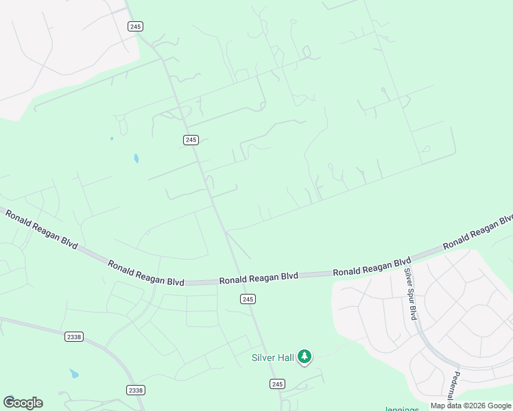 map of restaurants, bars, coffee shops, grocery stores, and more near 806 Jennings Branch Road in Georgetown