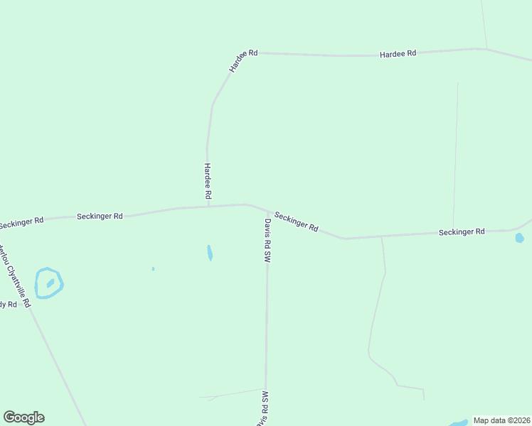 map of restaurants, bars, coffee shops, grocery stores, and more near 4303 Seckinger Road in Valdosta