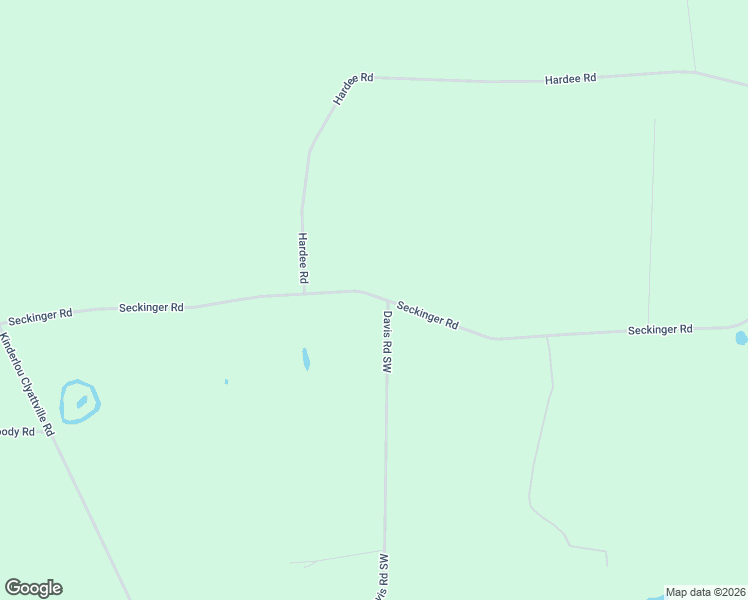 map of restaurants, bars, coffee shops, grocery stores, and more near 4303 Seckinger Road in Valdosta