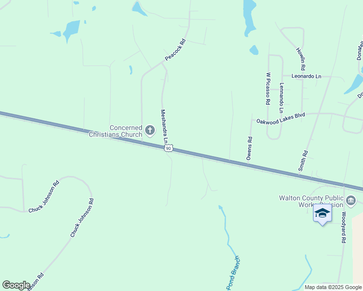 map of restaurants, bars, coffee shops, grocery stores, and more near 4172 U.S. 90 in DeFuniak Springs