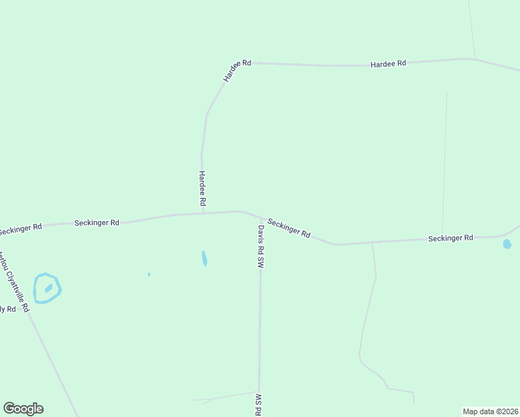 map of restaurants, bars, coffee shops, grocery stores, and more near 4303 Seckinger Road in Valdosta