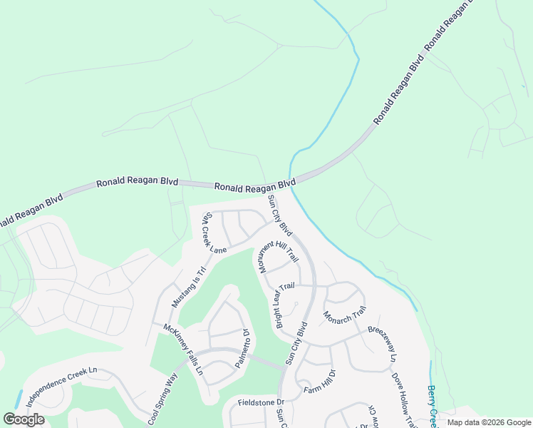 map of restaurants, bars, coffee shops, grocery stores, and more near 723 Salt Creek Lane in Georgetown