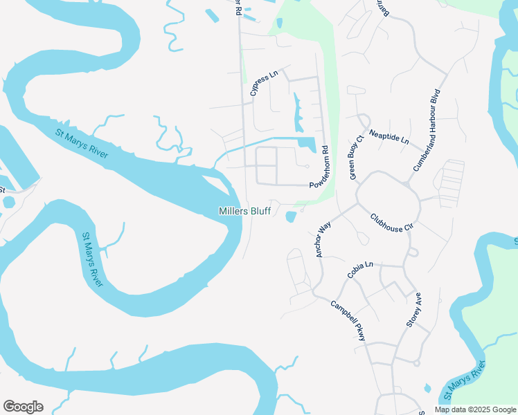 map of restaurants, bars, coffee shops, grocery stores, and more near 441 New Point Peter Road in St. Marys